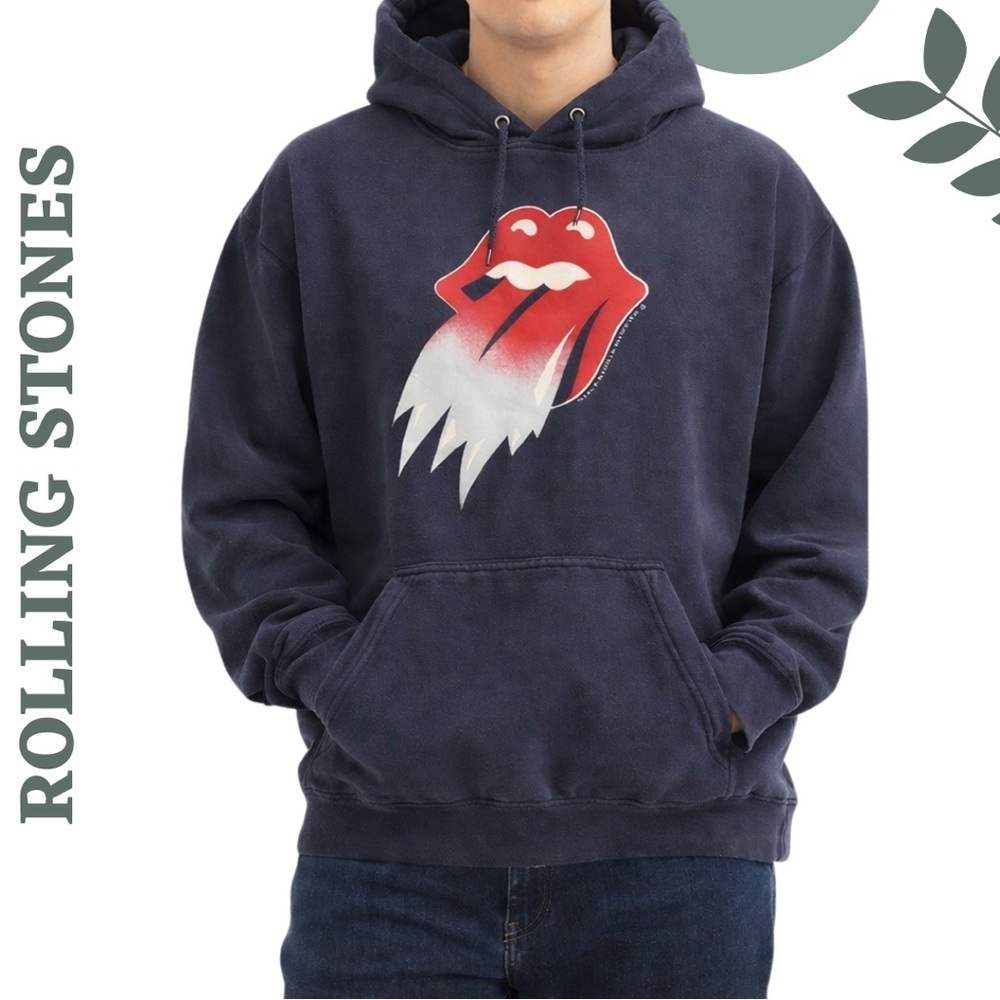 Y2K Rolling Stones Band Hoodie • Fall 2006 • Made in Canada • Medium • Vintage